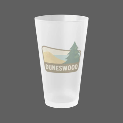 Duneswood Cabin Collection Frosted Pint Glass, 16oz