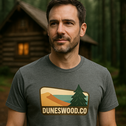 Duneswood Woods Collection Unisex Tri-Blend Crew Tee